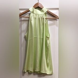 NWT Express women’s halter top. Sorbet light lime green. Size M